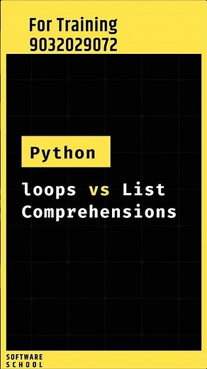 List Comprehension vs Loops in Python | Python Tutorial In Telugu, Coding In Telugu #python #coding