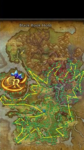 Azsuna Herb Farming Route – Fast WoW Gold Guide Import String #WorldOfWarcraft #WoWGold #WoWFarming