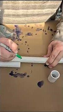 PVC Pipe Repair Using Couplings #sprinklerrepair #diy