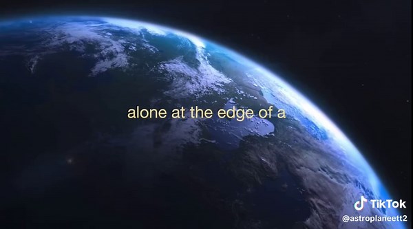 #GALAXY alone at the edge of the universe #fyp #edit #foryou #space