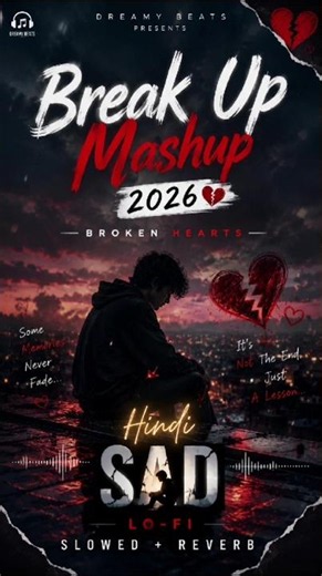 💔 Break Up Mashup 2026 🥀 #Shorts #DreamyBeats #Lofi