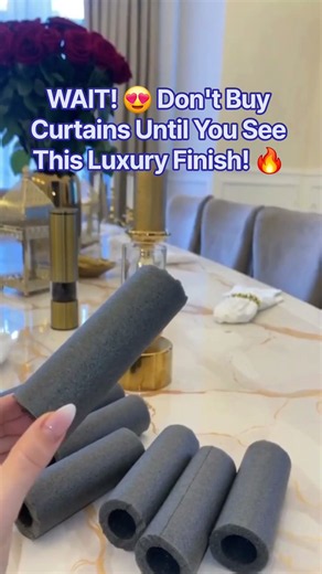 "WAIT! Don't Buy Curtains Until You See This Luxury Finish! 😍" #hacks #shorts #tips #curtains