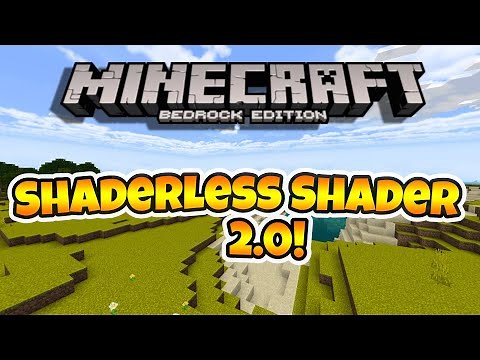 Shaderless Shader | Render Dragon shader for Minecraft bedrock!