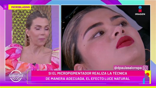 37K views · 227 reactions | ¿Quieres unas cejas perfectas? Vianey Sánchez, experta en micropigmentación nos explica todo sobre el microblading #SaleElSol: bit.ly/ImagenEntretenimientoYT | Sale el Sol | Facebook