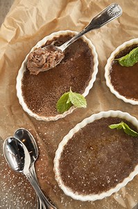 Rich Chocolate Crème Brûlée Recipe by Paula Deen