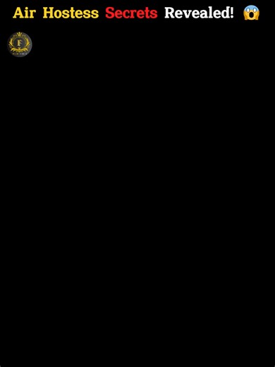 Air Hostess Secrets Revealed #reels #funfact #funfact122 #facts | Fun Fact