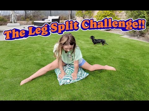 Try This Fun Leg Splits Challenge!
