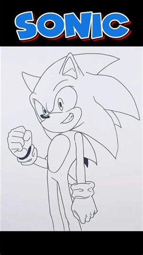 FAST Sonic Drawing! ⚡🔥