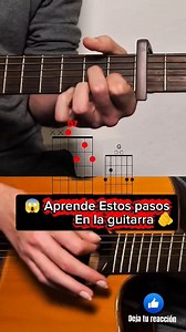 🫵Aprende Estos pasos en la guitarra 😱 #guitarrista #Tutorial #musica #guitar | Aprende Guitarra