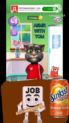 talking tom mukbang, tiny job job sahur, big job job sahur, giant job job sahur, episode 476