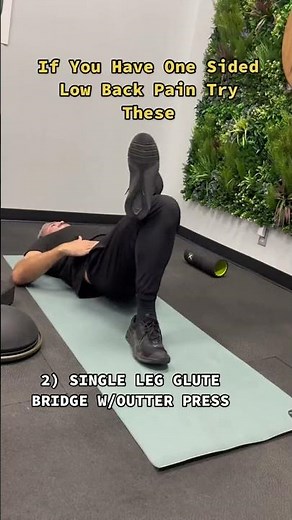 Ultimate Glute Bridge Variations for Low Back Pain Relief and Hip Strengthener #glutebridge #fitness