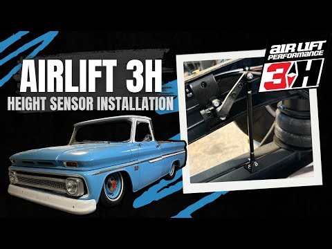 AIRLIFT 3H | Height Sensor Installation on a 1966 Chevrolet C10
