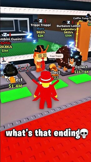 Is This the Weirdest Roblox Ending Ever? 😭 #stealabrainrot #roblox