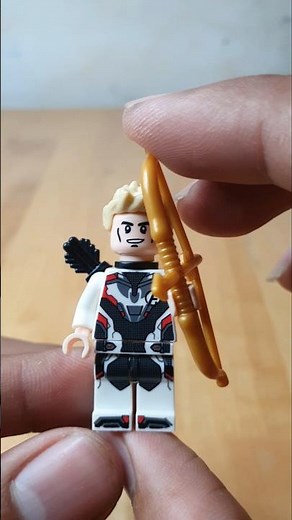 Unboxing Hawkeye from Avengers Endgame LEGO Minifigure Review #lego #marvel #shorts