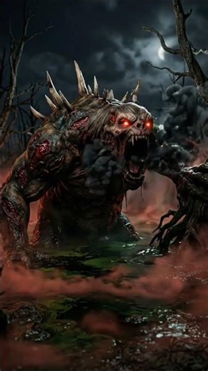 Drawing a Swamp Monster! ✍️👹 | Epic Transformation #short