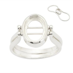 925 Sterling Silver Split Ring With Instructions By Charlie Bailey