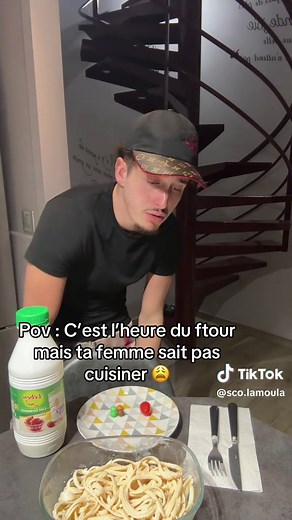 Quand ta femme ne sait pas cuisiner pour le ftour
