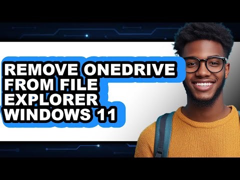 How to Remove Onedrive from File Explorer Windows 11 (only Way)