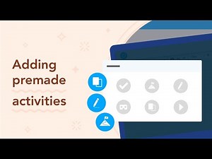How to Add Premade Activities to your Nearpod Lesson
