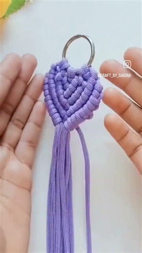 macrame keychain tutorial #knot #macramekeychaintutorial #macramecrafts #macrametutorial #viralshort