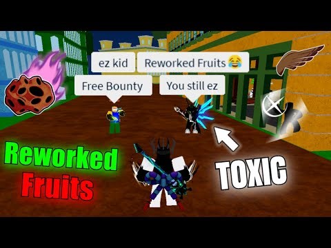 Killing TOXIC Players With All *Reworked* Fruits