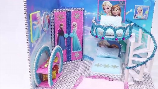 Elsa Room DIY Craft: Create Your Own Magical Dollhouse