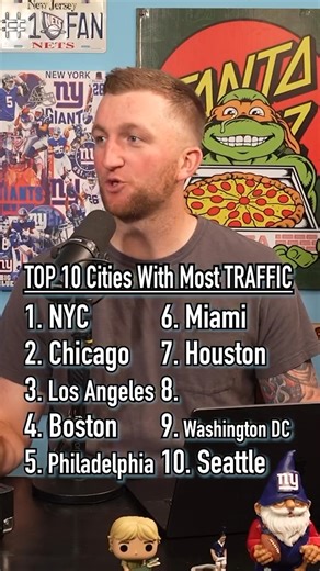 Top 10 US Cities With The Most Traffic! Who’s First? #traffic #cars #city #usa #top10 | The Makeshift Project