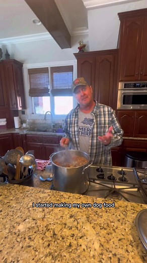 Homemade Dog Food Recipe with Deer Meat and Vegetables