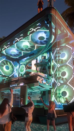 77K views · 676 reactions | Droppin’ beats! Let’s make this beach COOL with RGB lights Leave an emoji in the comments to join us! Vibe your gaming room with MSI PROJECT ZERO PC build, cableless!  MEG MAESTRO 700L PZ  Z790 PROJECT ZERO Check out more  msi.gm/ProjectZero-f #MSIProjectZero #backconnect #pcbuild | MSI Gaming | Facebook