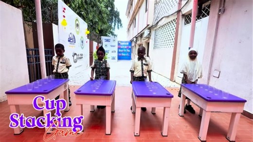 INTERCONTINENTAL SCHOOLS KANO on Instagram: "Cup stacking, also known as sport stacking or speed stacking, is a game where players stack and unstack specially designed plastic cups in specific sequences as quickly as possible. The goal is to build pyramids and then collapse them back down in record time without knocking any cups over. It helps improve hand-eye coordination, concentration, speed, and ambidexterity. Cup stacking can be played individually, in pairs, or in teams, and is often used 