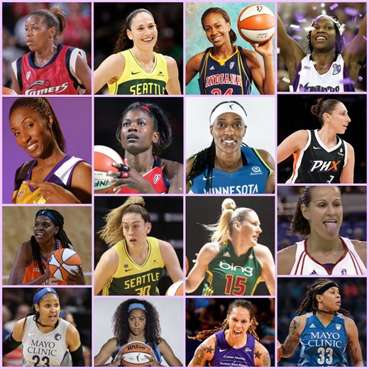 The 50 Best WNBA Players of All-Time - Interbasket