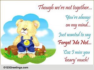 Forget Me Not Day Cards, Free Forget Me Not Day Wishes, Greeting Cards | 123 Greetings