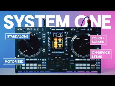 World's first motorized, all-in-one, standalone DJ System - RANE SYSTEM ONE