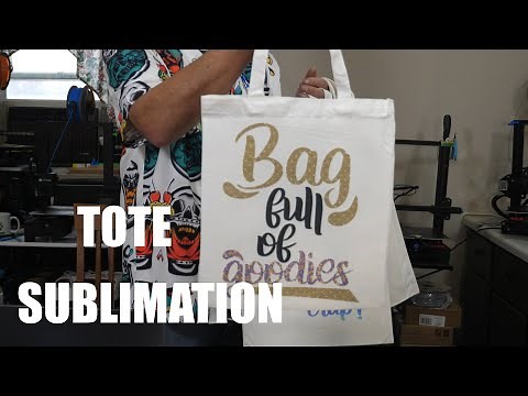 Sublimation On Totes How To