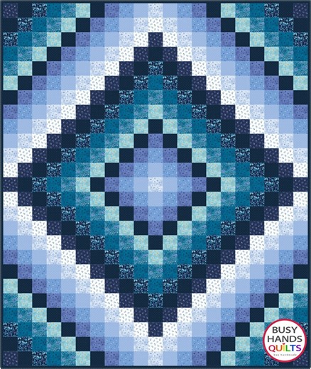4 Sizes Around the World Quilt Pattern, PDF DIGITAL DOWNLOAD, Baby Lap Throw Queen, Colorwash Ombre Gradating Pattern, Busy Hands Quilts - Etsy
