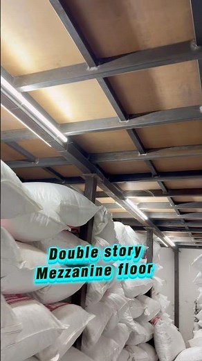 Mezzanine Floor, Warehouse Storage, Godown Setup, Industrial Shed, Steel Structure, Storage