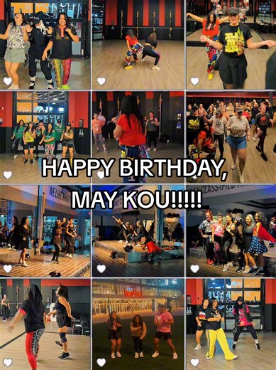 HAPPIEST BIRTHDAY TO OUR QUEEN, MAY KOU!! 🎉👑💃 Words will never be enough for how grateful we are for you!! Zumba bringing us together was truly a blessing, and I thank God for it every day. 🫶✨ You are not just an incredible Zumba mentor, you are a BIG sister, a leader, and a light that lifts everyone around you. 🌟 This year has been beyond amazing, filled with so many unforgettable memories in and out of Zumba, and every moment is better because you’re in it. 💕🔥 Thank you for being YOU, f