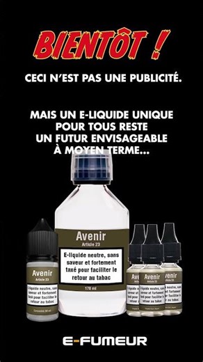 Les e-liquides du futur ???? E-Fumeur