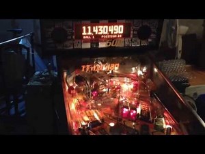 1995 Bally Indianapolis 500 early-production pinball machine