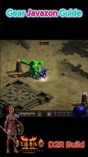 Gear Javazon Build #diablo2resurrectedbuild