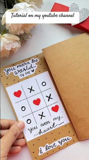 Special Birthday Card for Boyfriend/Easy DIY Gift Idea/Handmade Birthday Card for Him