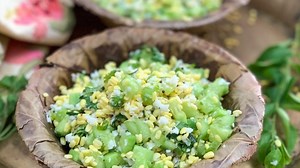 1.3M views · 3.5K reactions | A South Indian style salad, from the state of Karnataka is a part of every festive meal and celebration. Make and enjoy this delicious salad with your family for lunch or as a snack in between meals. Recipe Link - https://www.archanaskitchen.com/hesaru-bele-southekayi-kosambari-recipe | Archana's Kitchen | Facebook
