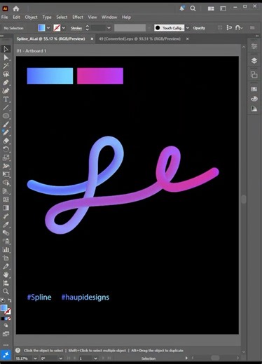 3D Brush in Adobe Illustrator #illustrator #short #tutorial