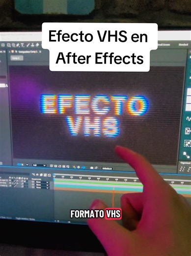 Efecto Retro VHS en After Effects