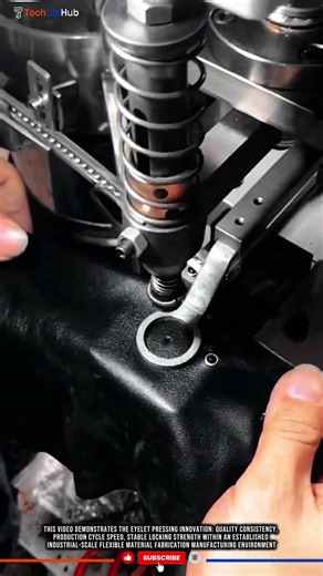 Eyelet Pressing Innovation: Quality Consistency, Production Cycle Speed, Stable Locking Strength