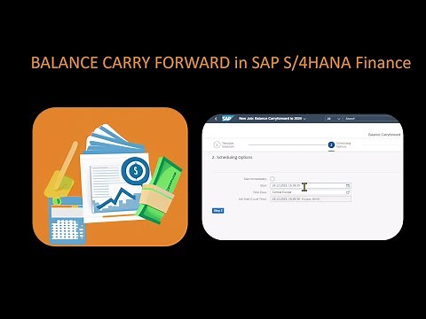 Balance Carry Forward in SAP S/4HANA Finance