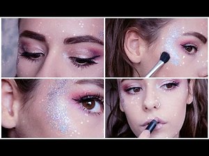 Galactic Glitter Festival Makeup Tutorial | Tilly Louise