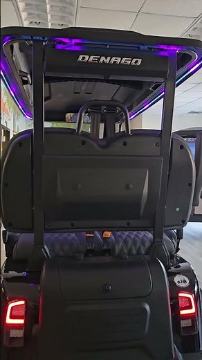 OEM Canopy lights on 2025 Denago Rover XL Golf Cart - works with OEM LED lighting control Settings