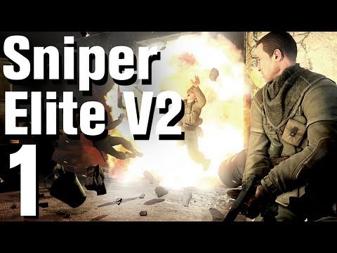 Sniper Elite V2 Walkthrough Part 1 - Tutorial