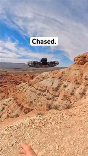 Full speed self-tracking drone